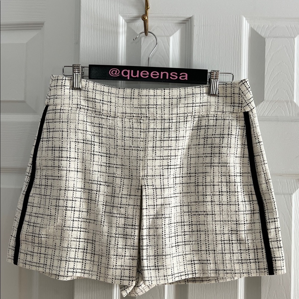 Club Monaco Tweed Ealdyn Skort Pantalons Navy Mix Bleu